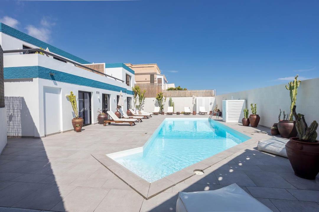 Casa Edem Playa Del Hombre Con Piscina Y Solarium Telde Exterior photo
