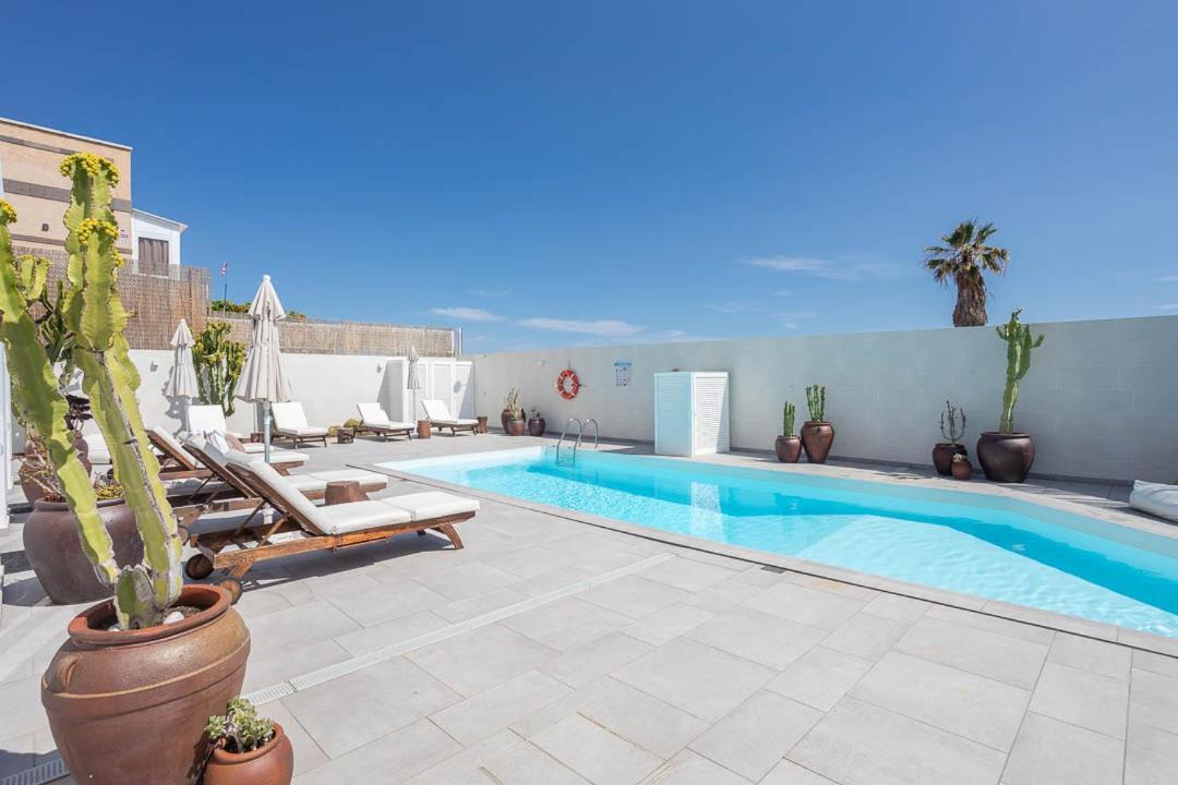 Casa Edem Playa Del Hombre Con Piscina Y Solarium Telde Exterior photo