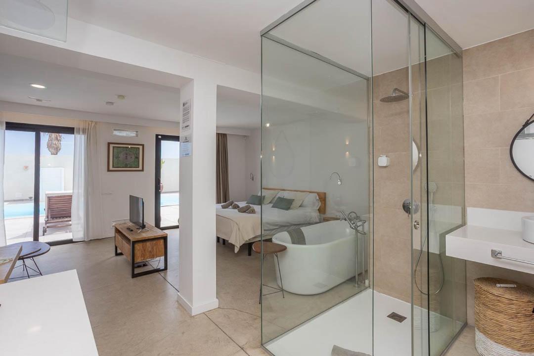 Casa Edem Playa Del Hombre Con Piscina Y Solarium Telde Exterior photo